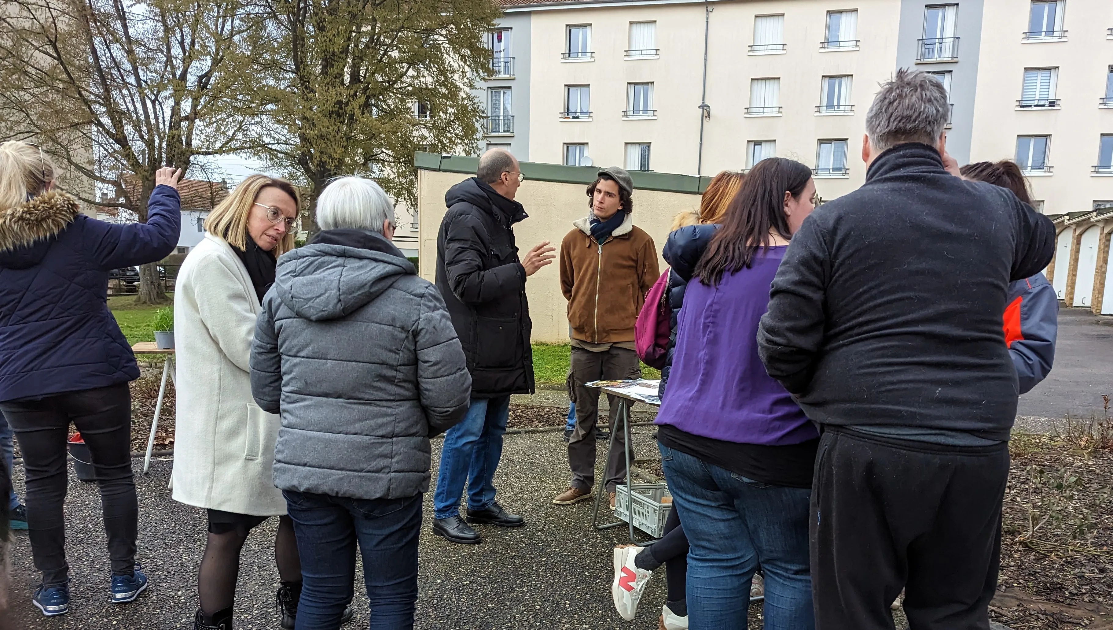 Concertation citoyenne avec l'équipe de MMH